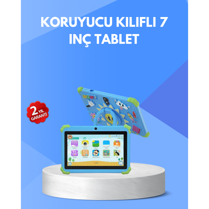 7 İnç Android Tablet WiFi Bluetooth ve Çift Kamera Destekli - Lisinya