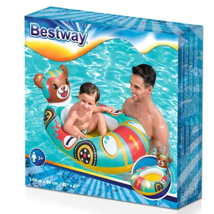 Bestway Sevimli Hayvanlar Çocuk Botu - 109/117 Cm - 34170