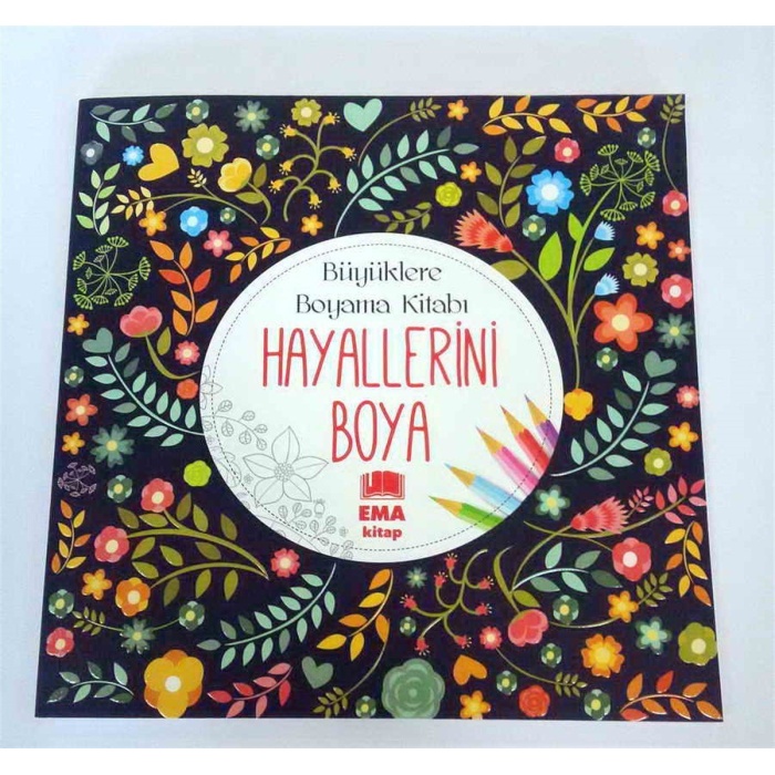 Büyükler İçin Boyama Kitap Hayallerini Boya