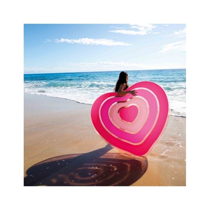 Intex Kalp Şekilli Ada Yatak 155cm - 58727