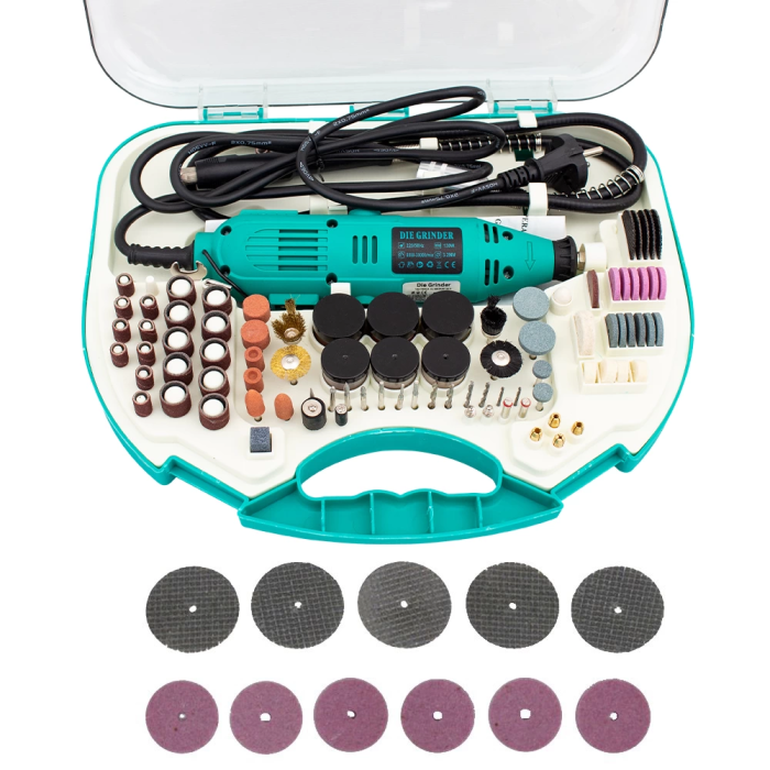DIE Grınder 180 Parça Matkap Freze Taşlama Seti