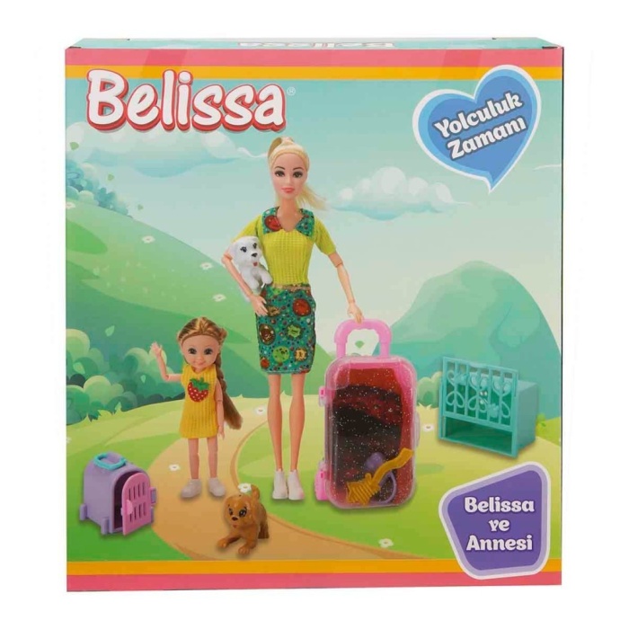 Belissa Yolculuk Zamanı Seti - Köpek Taşıma Çantalı - 51807
