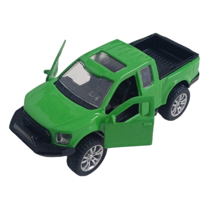 Çek Bırak Metal Arazi Aracı 13 cm - Yeşil