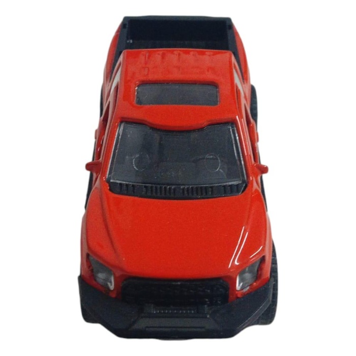 Çek Bırak Metal Arazi Aracı 13 cm - Kırmızı