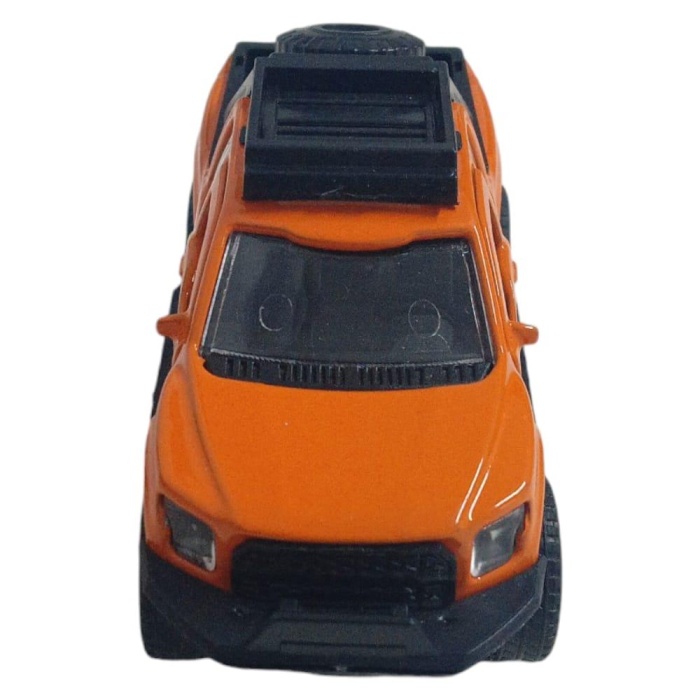Çek Bırak Metal Arazi Aracı 13 cm - Turuncu