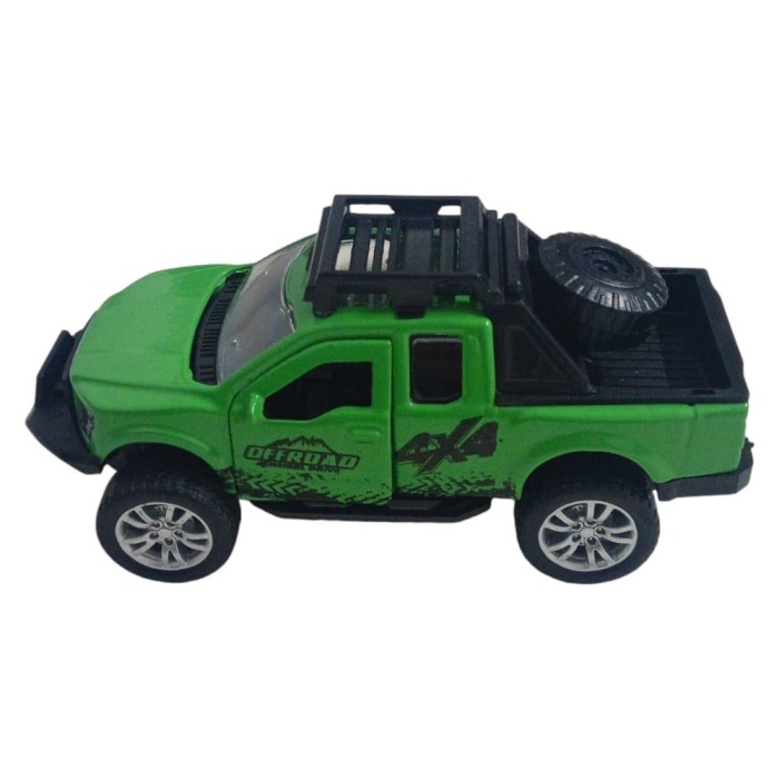Çek Bırak Metal Arazi Aracı 13 cm - Yeşil