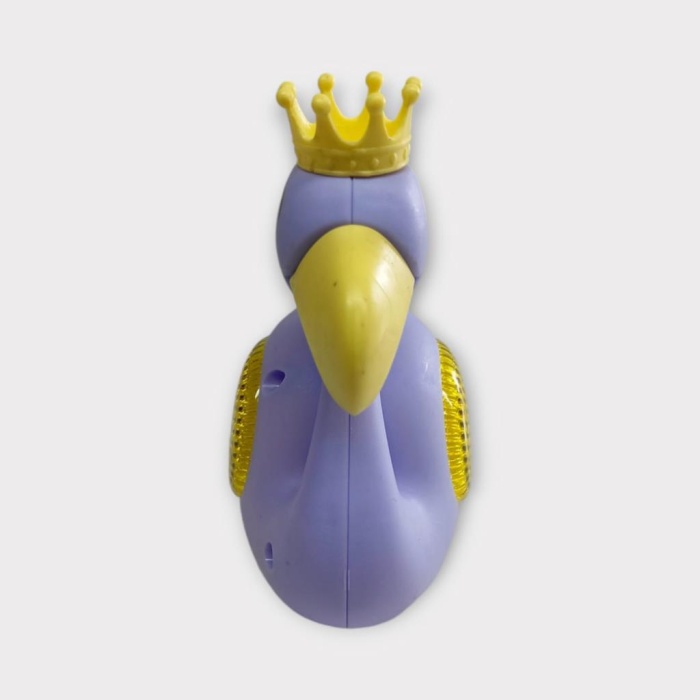 Kurmalı Işıklı Sevimli Flamingo - Mor