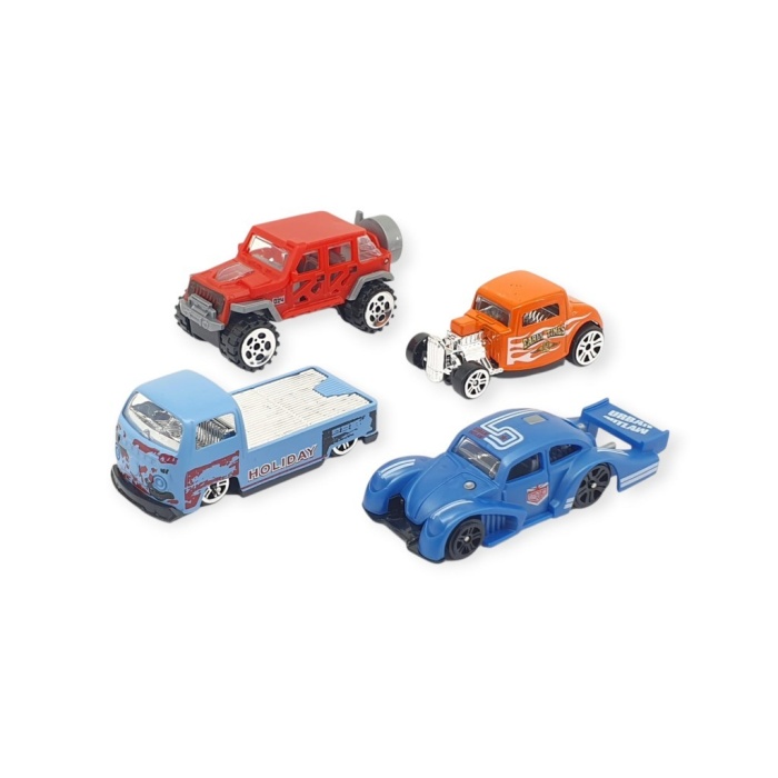 Alloy Racer 4lü Araç Seti - 780-413