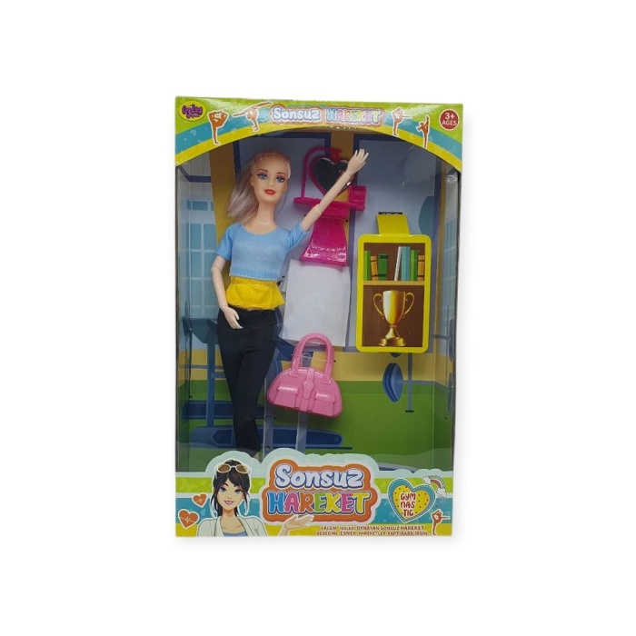 Anlily Sporcu Sonsuz Hareket Bebek - 02414 - Mavi