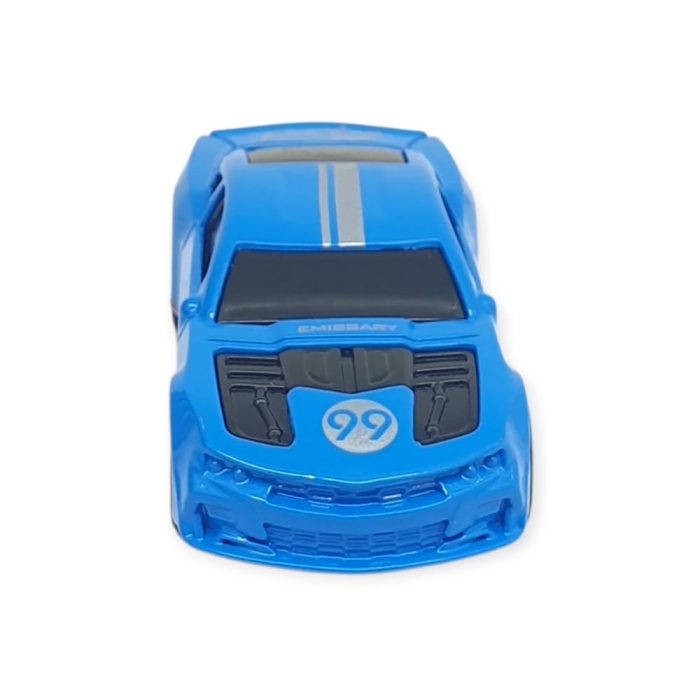 Çek Bırak Metal Küçük Arabalar 8 cm - SH40031 - Mavi Racing