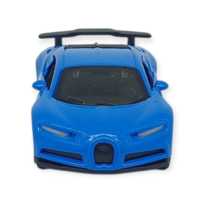 Çek Bırak Metal Küçük Arabalar 8 cm - 6411A-18 - Mavi