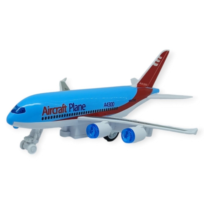 Sürtmeli Yolcu Uçağı 16 cm - Mavi