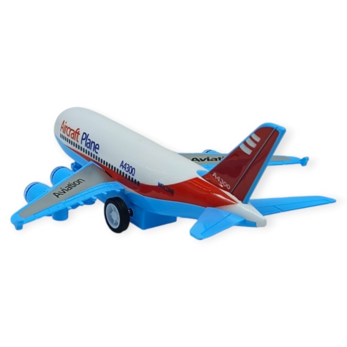 Sürtmeli Yolcu Uçağı 16 cm - Beyaz