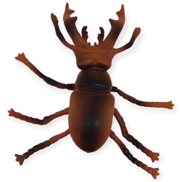 Böcek Figürleri - Gerçekçi Figür - Avurpa Geyik Böceği 10 cm