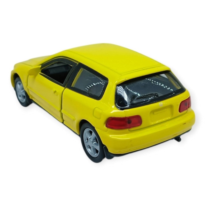 Çek Bırak Metal Arabalar 12 cm - 43813 - Sarı