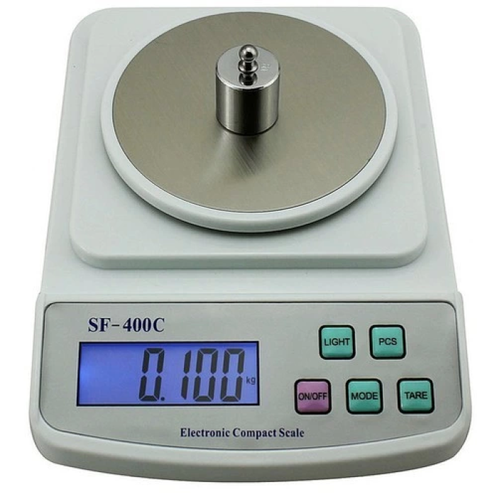 Diamond Plus Dijital Göstergeli Plastik Fanuslu Hassas Terazi Sf-400c