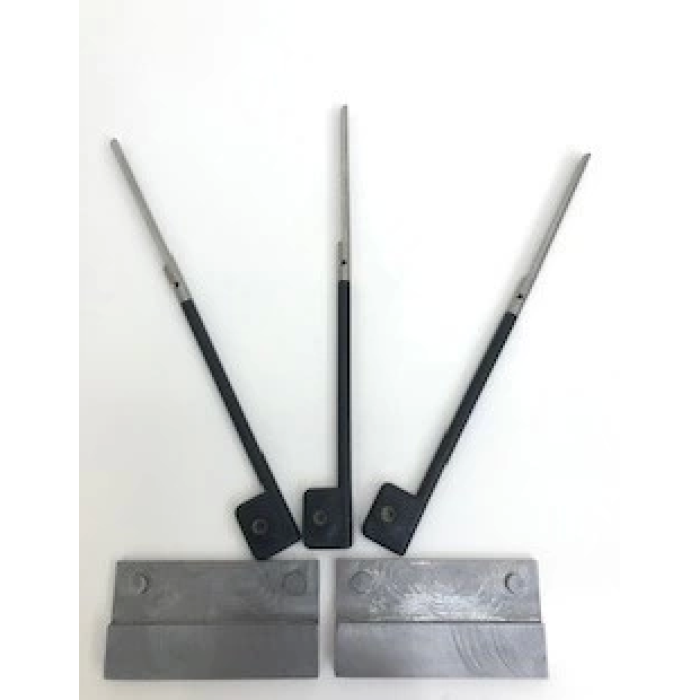 3+2 Paket Çelik Eds Ultra Slim İnce Yedek Uc Kürek ve Slim İnce Kesme Yedek Bıçak