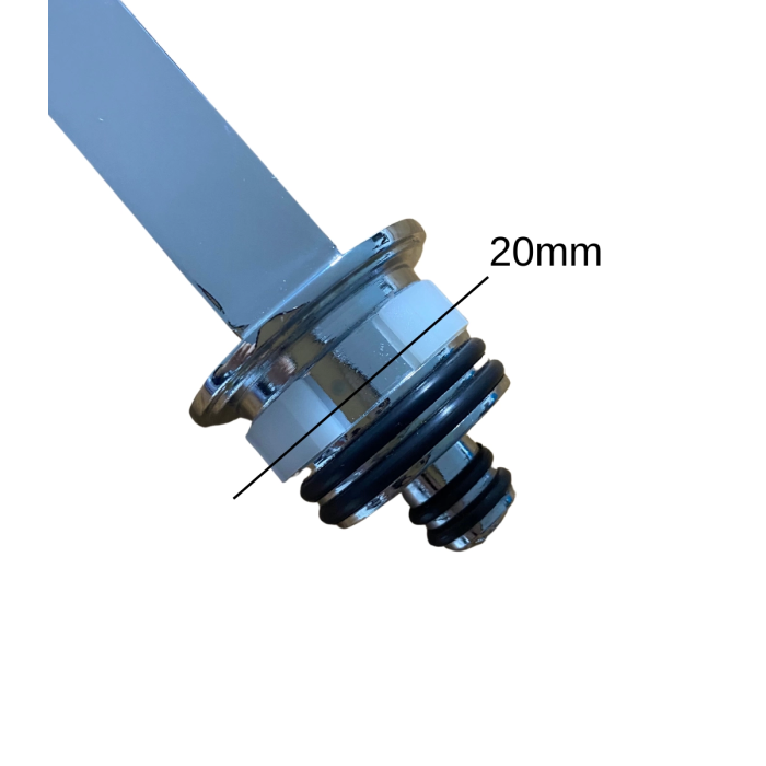 Krom Mutfak Evye Batarya İçin Köşeli Su Borusu Paslanmaz ve Eca Uyumlu 20x20