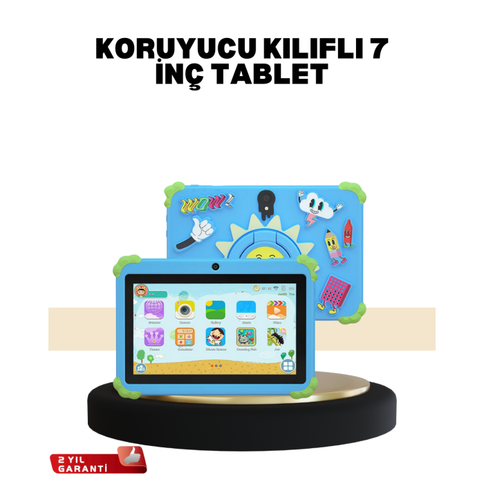 Çok Amaçlı 7 İnç Tablet Video Oyun ve Eğitim İçin İdeal - Lisinya