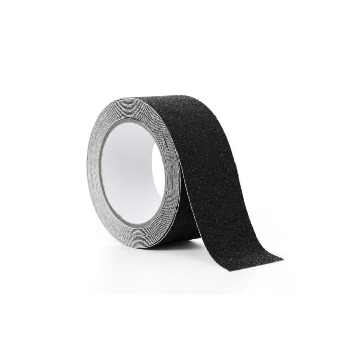 Merdiven Zemin Kaydırmaz Güçlü Bant Yapışkanlı Kaymaz Bant Siyah 25 mm X 5 Metre