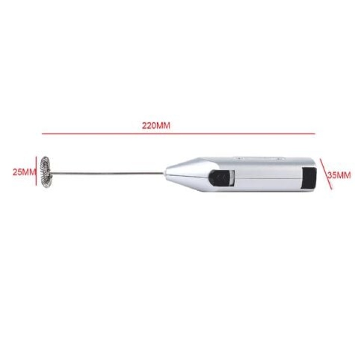 Mini Pilli Portatif Karıştırıcı Mikser -