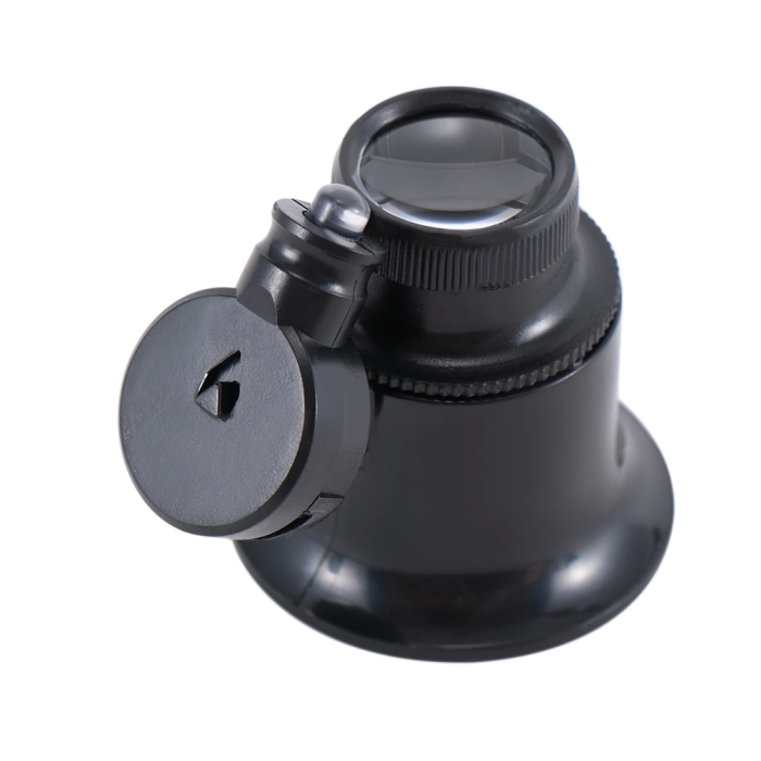 -20x Büyütmeli,saat,takı Onarım Için Cam Lensli Optik ışıklı Göz Büyüteç-mg13b--9a