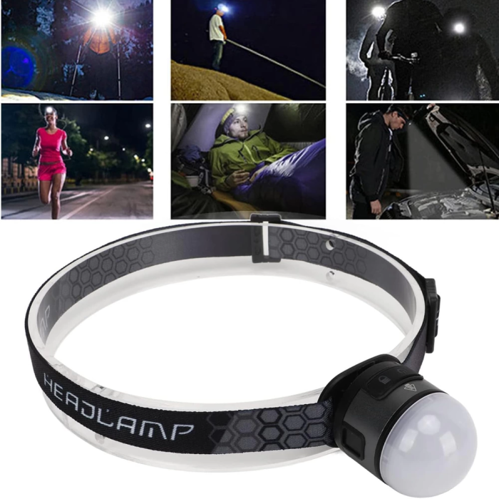 7 Mod Şarjlı Kafa Ve Kamp Lambası Wt-618 -