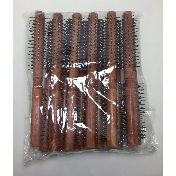 Astra Rd-557 Koyu Ahşap Renk Saç Fırçası Tarak -