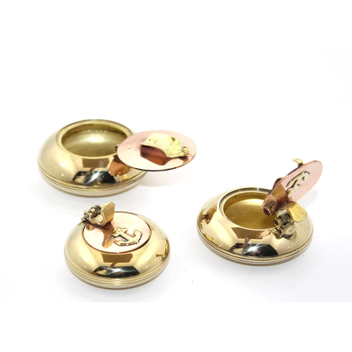 3lü Pirinç Küllük Seti 4285 -