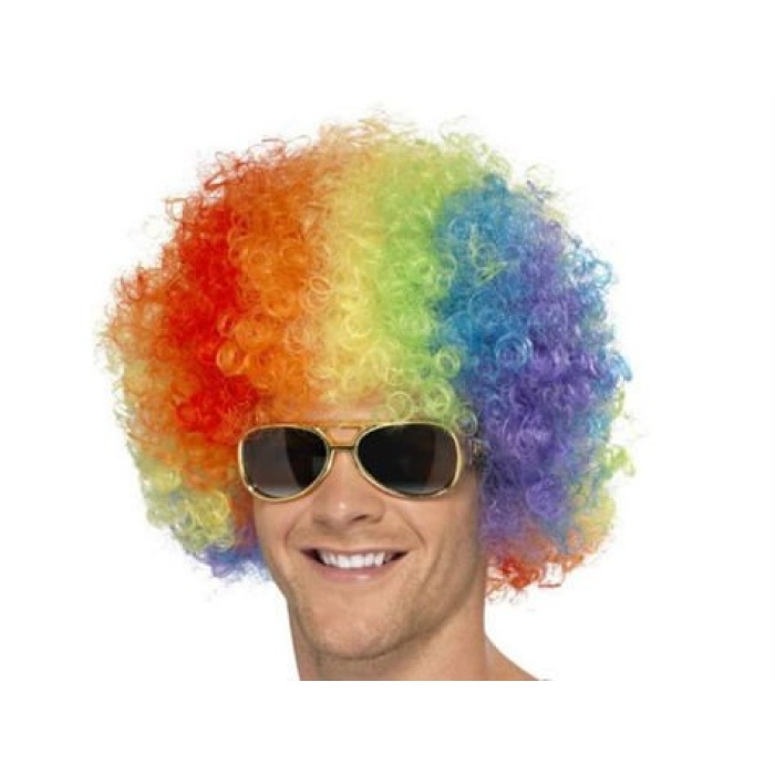 Karışık Renkli Kabarık Bonus Peruk Saç -
