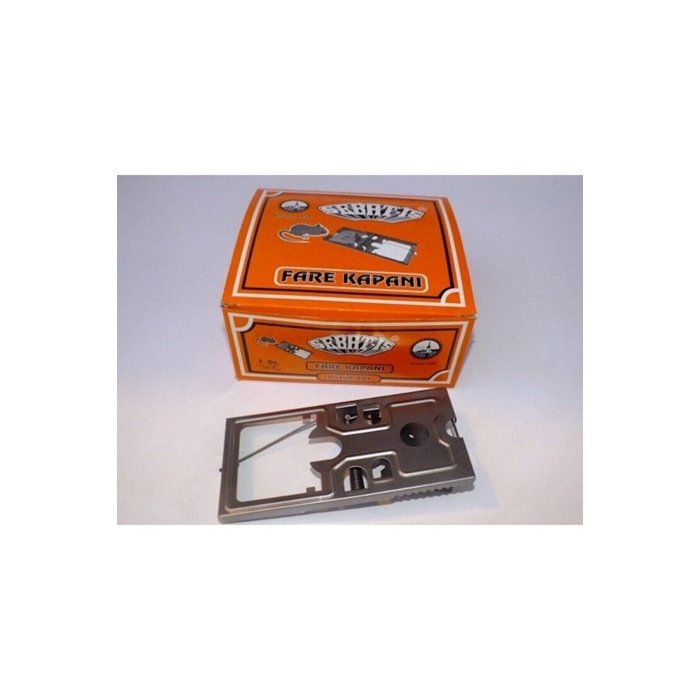 Sebat-iş Yaylı Metal Fare Kapanı 12 Adet -