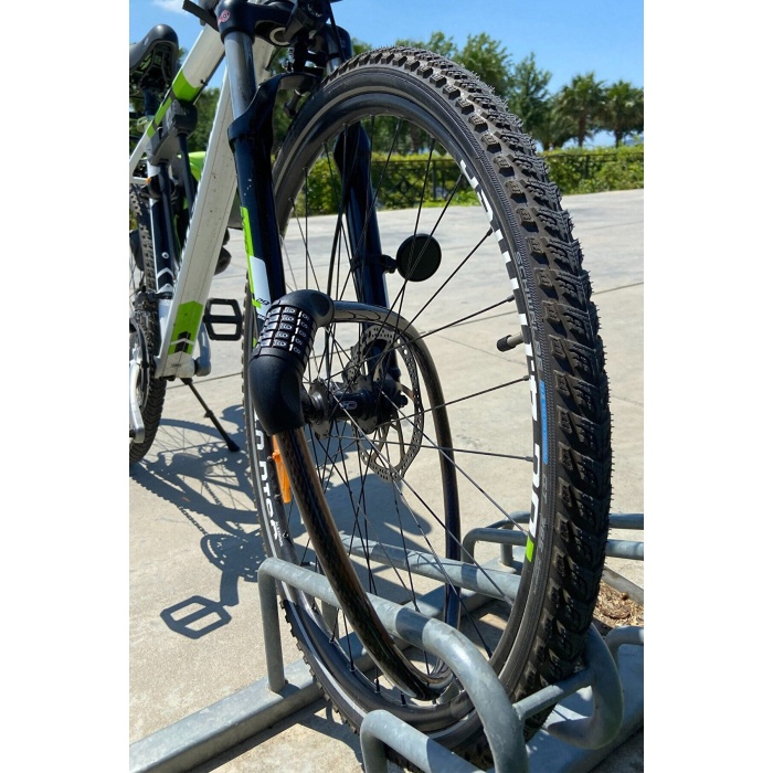 Yuma YM-747 120cm 20mm 5 Şifreli Siyah Motorsiklet Kilidi -