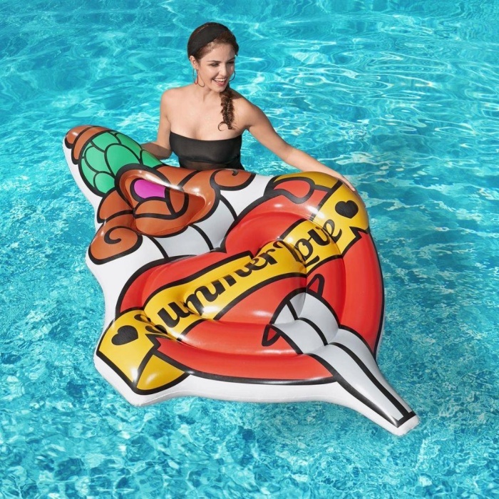 Deniz Yatağı Yaz Aşkı Dövmeli - 43265