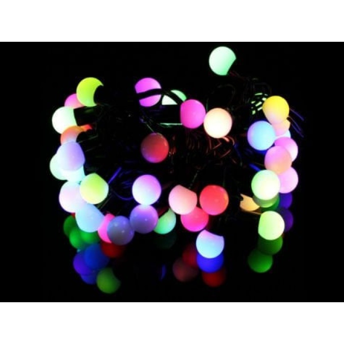 Minik Top 28 Ledli Dolama Dekor Işıkları - Yılbaşı Ağaç Işığı -