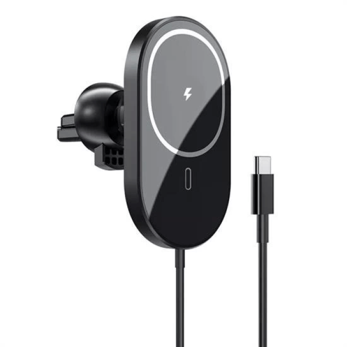 ® 15w Mıknatıslı Takılabilen Hızlı Şarj Tüm Cihaz Ve Araçlara Uyumlu Araç İçi Şarj Cihazı ( Lisinya )