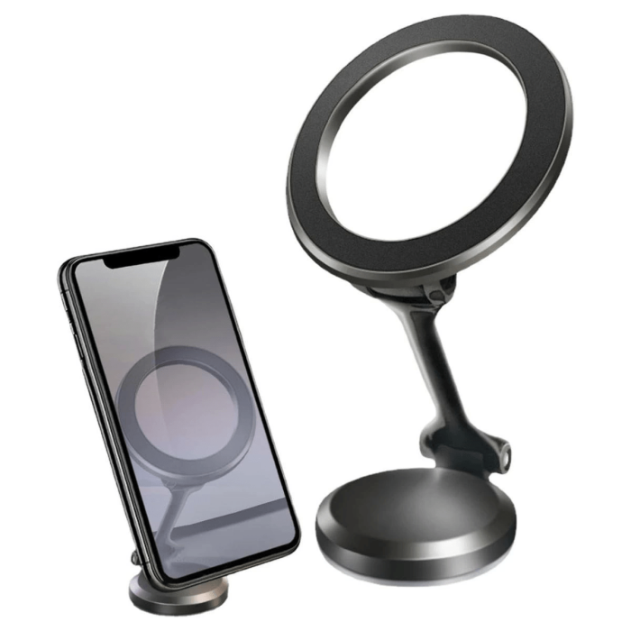 Tüm Telefonlarla Uyumlu Manyetik Araç Telefonu Tutacağı Katlanır 360 Derece Dönen Telefon Standı ( Lisinya )