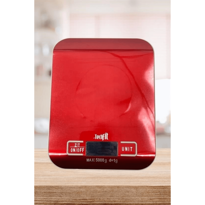Tf 1002 Hassas Ölçümlü  Maksimum 5 Kg Kapasiteli Led Ekran Platin Dijital Mutfak Tartısı ( Lisinya )