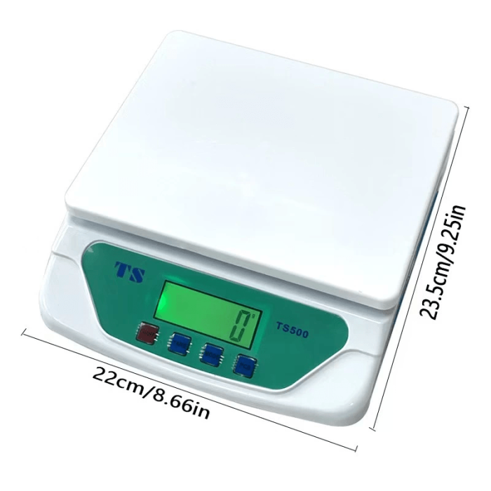 Ts-500 Dijital Terazi - Lcd Ekran, Dara Alma, Sayım Fonksiyonlu, Yüksek Hassasiyetli Tartım Cihazı ( Lisinya )