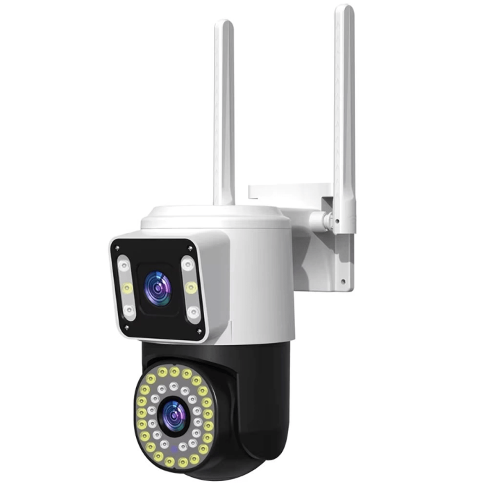 4mp Yoosee Çift Lens Ip Kamera - Wıfı Açık Otomatik İzleme, Su Geçirmez Kablosuz Güvenlik Ev Kamerası, Renkli Gece Görüş ( Lisinya )