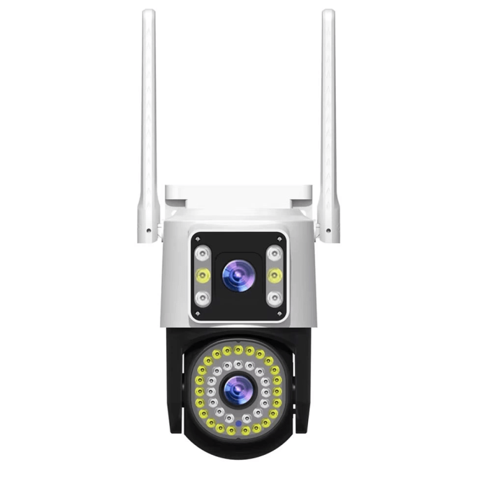 4mp Yoosee Çift Lens Ip Kamera - Wıfı Açık Otomatik İzleme, Su Geçirmez Kablosuz Güvenlik Ev Kamerası, Renkli Gece Görüş ( Lisinya )