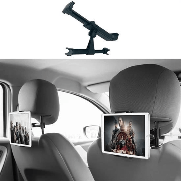 Oto Koltuk Arkası Telefon Tablet Tutucu Ayarlanabilir 360 Derece Dönebilen Pratik Stand ( Lisinya )