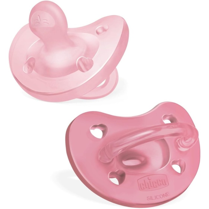 Chicco PhysioForma Soft 2li Silikon Emzik 6-16 Ay Kız