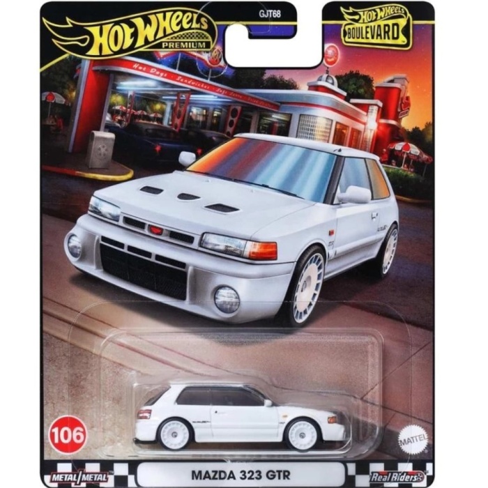 Hot Wheels Boulevard Premium Tekli Arabalar - Mazda 323 GTR