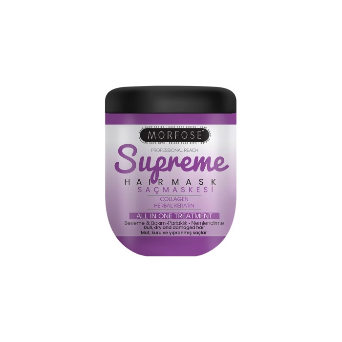 Supreme Saç Maskesi 500 ML - Mat ve Kuru Saçlar İçin - mrfs