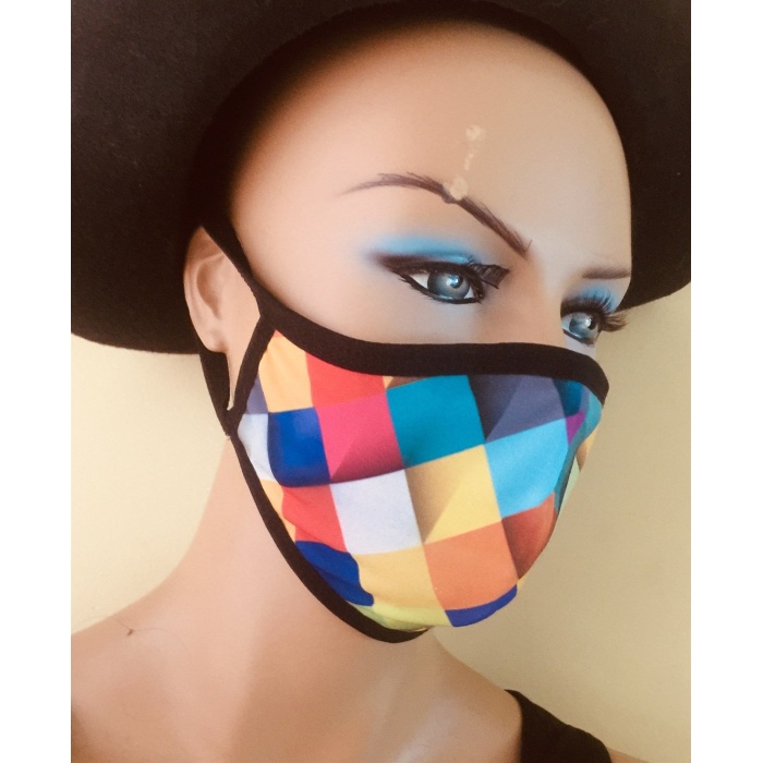 Desenli Maske