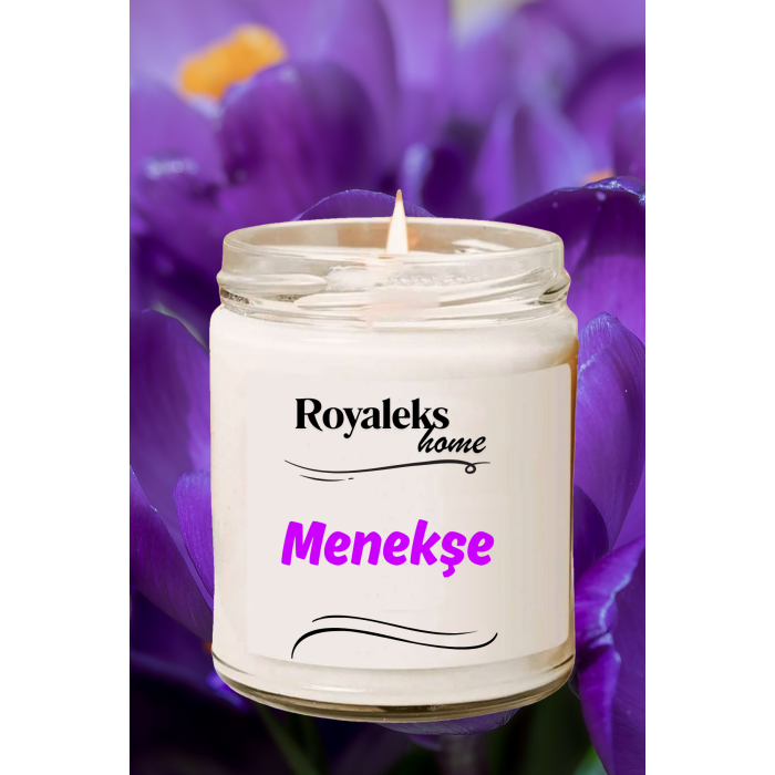 4 Adet Doğal Özel Seri Kokulu Dekoratif Kavanoz Mum 4X210 cc - Bahar Seti - RYL