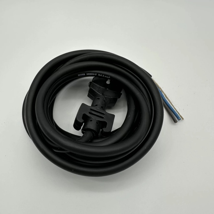 Elektrikli El Aleti Kablosu 2x1.5 Ttr Fişli Kablo 4 mt (Lisinya)