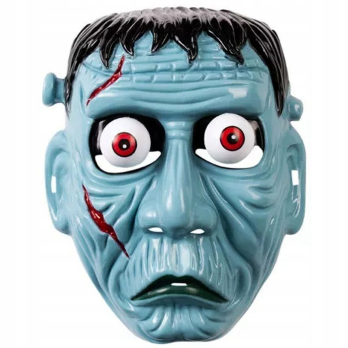 Frankenstein Temalı Sallanan Oynar Gözlü Maske (4767) - Lisinya