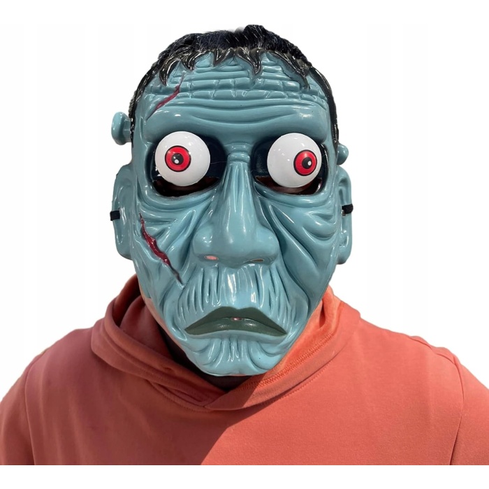 Frankenstein Temalı Sallanan Oynar Gözlü Maske (4767) - Lisinya