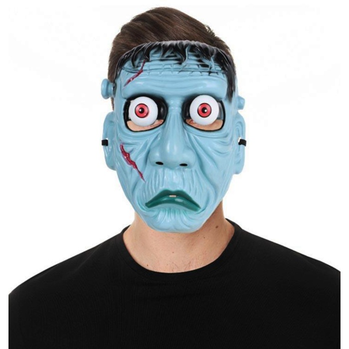 Frankenstein Temalı Sallanan Oynar Gözlü Maske (4767) - Lisinya